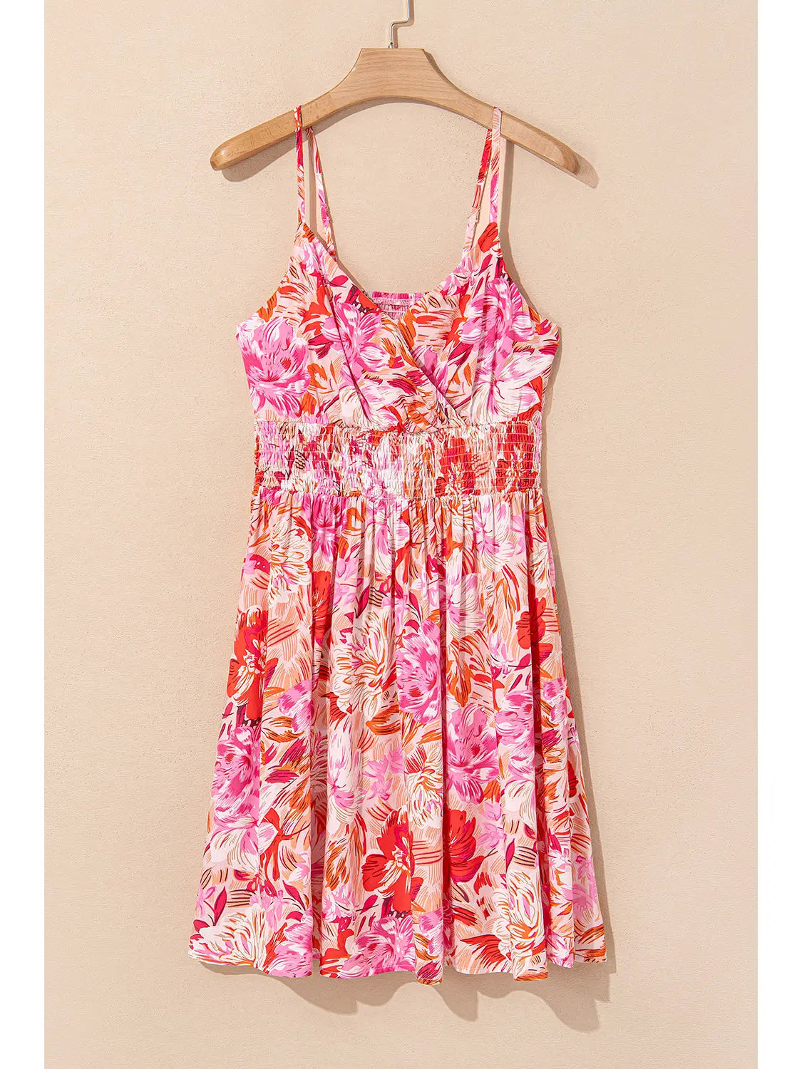 Floral Spaghetti Strap Dress
